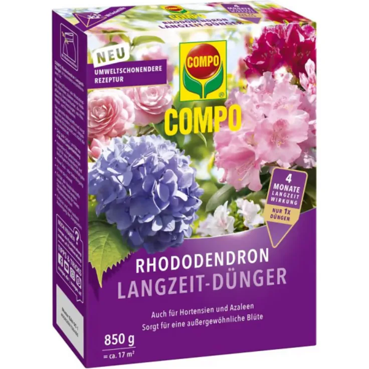 Compo Rhododendron Langzeit-Dünger neu, 850 g