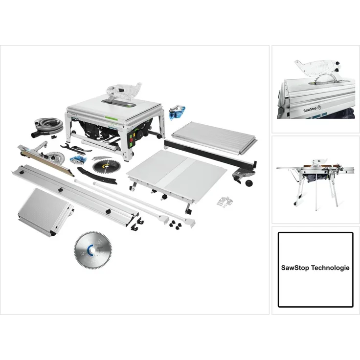Festool TKS80EBS Tischkreissäge 2200W 254mm