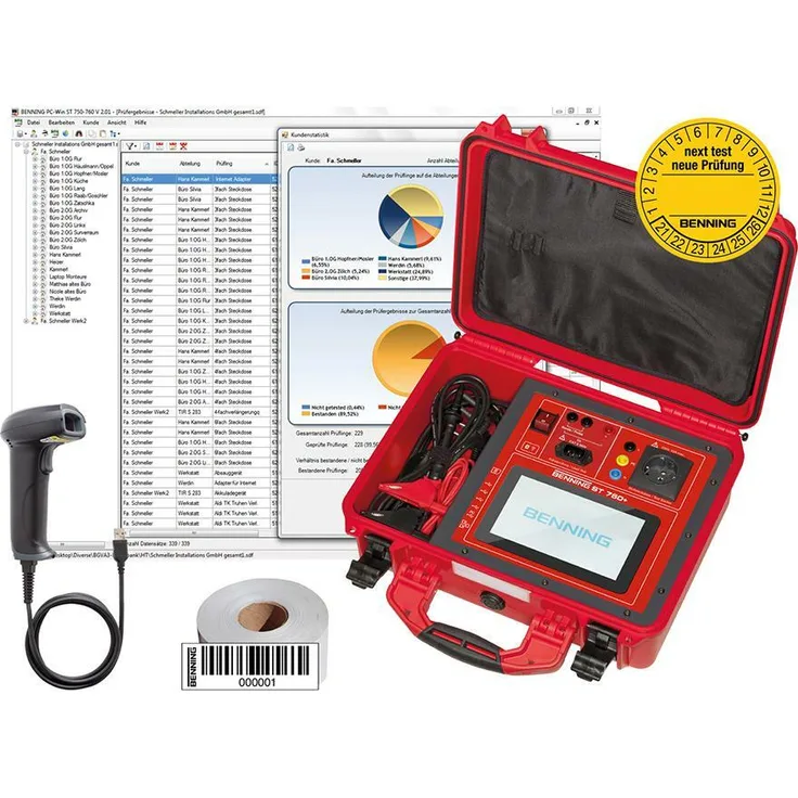 BENNING Gerätetester ST 760+SET