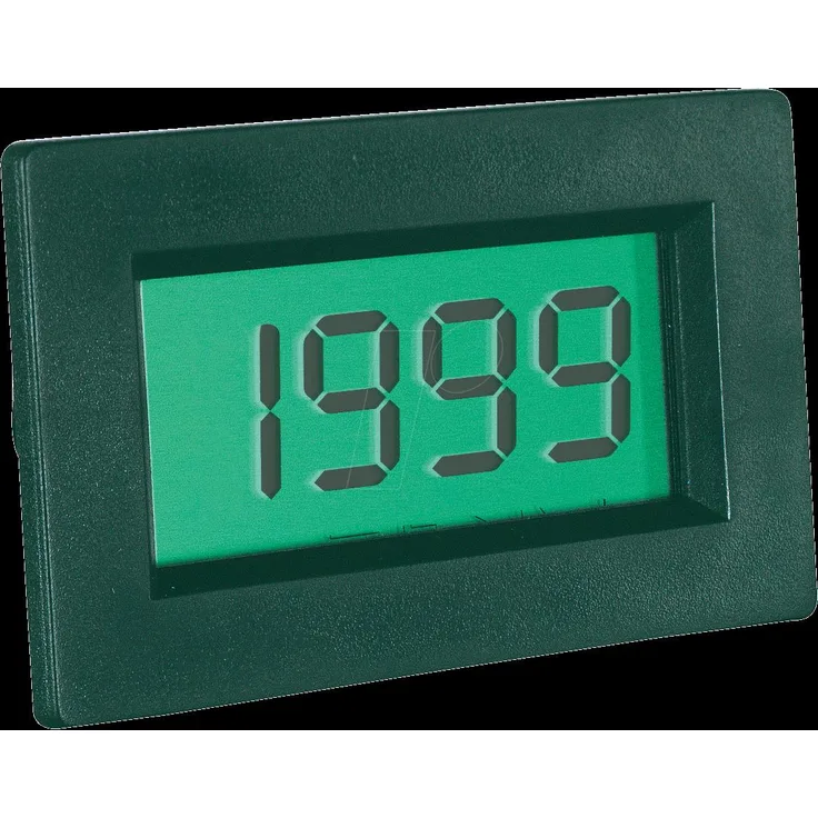 PEAKTECH LDP 135 LCD - LCD-Einbaumodul, 3-1-2 stellig, 13mm, ohne Beleuchtung (LDP-135)
