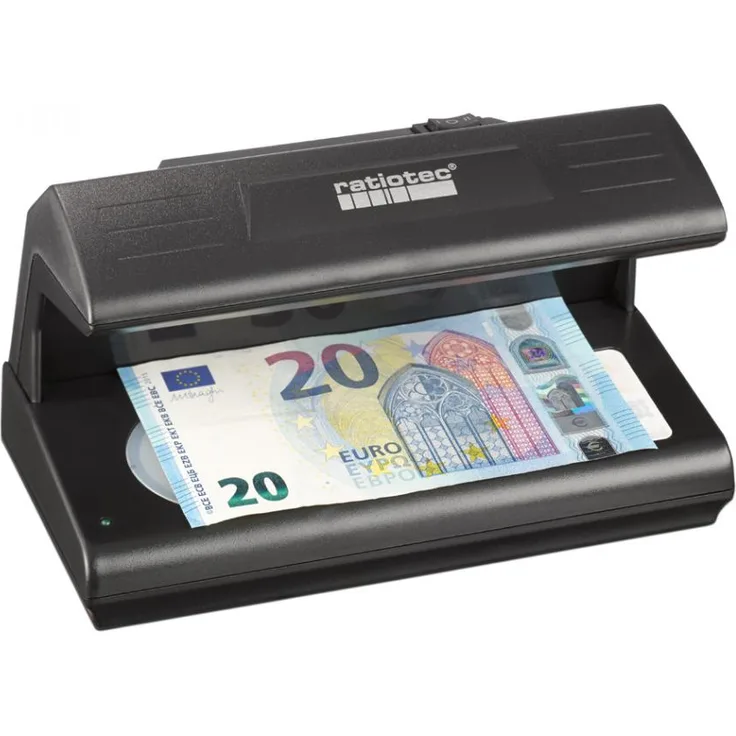 ratiotec Geldschein-Prüfgerät ´Soldi 185´, manuell, schwarz