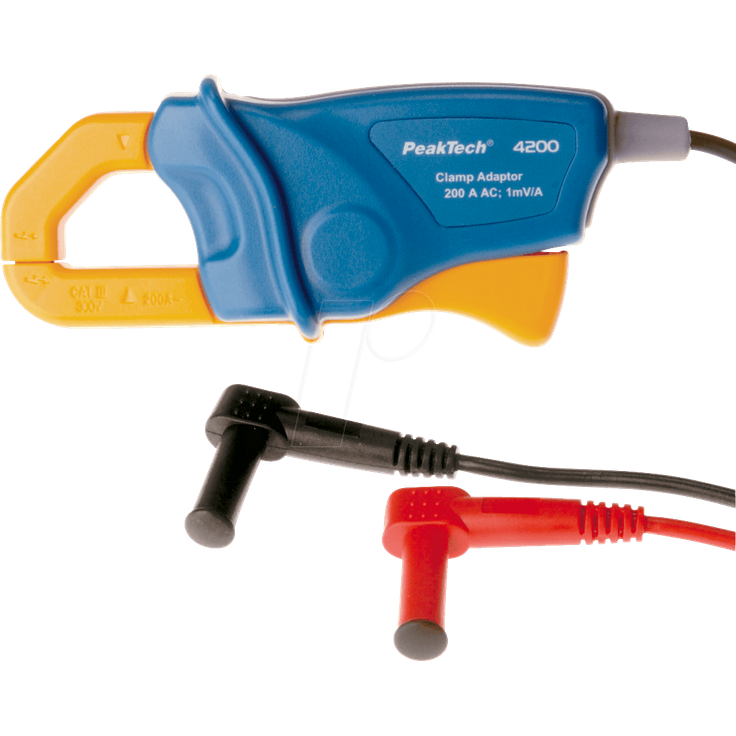 PeakTech Stromzangen-Adapter 0...200 A (PeakTech 4200)