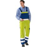 Major Protect Warnschutz Warn Latzhose warngelb/kornblau Größe 42