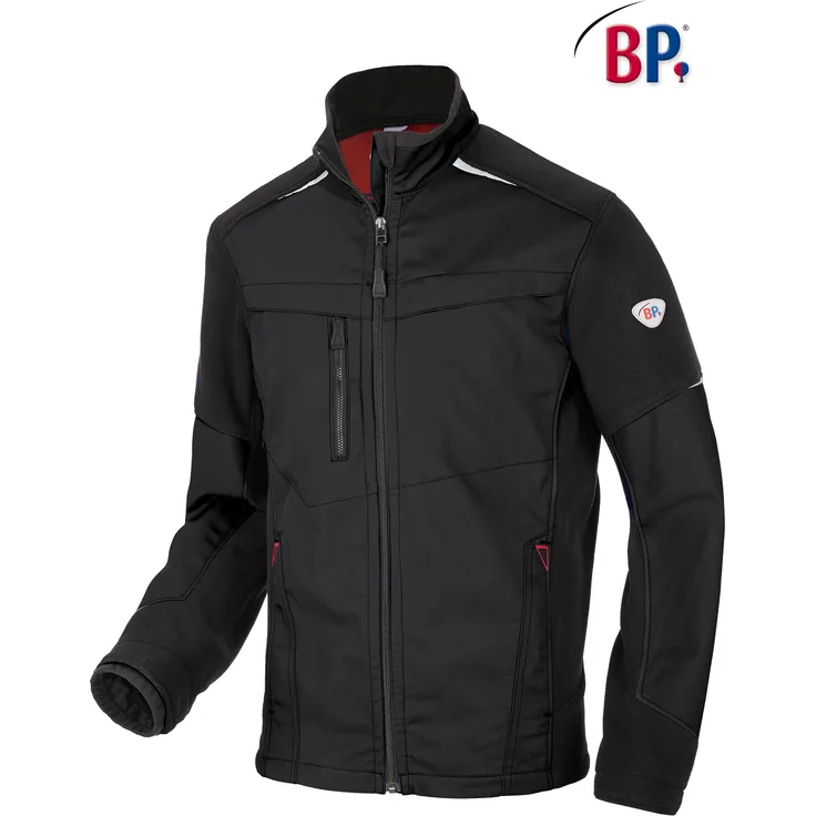 BP® Funktionale Arbeitsjacke für Herren - schwarz - 52/54n