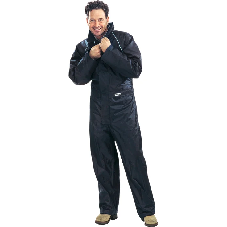 Outdoor Aqua Regenoverall marine Größe XXXL – Bild 1