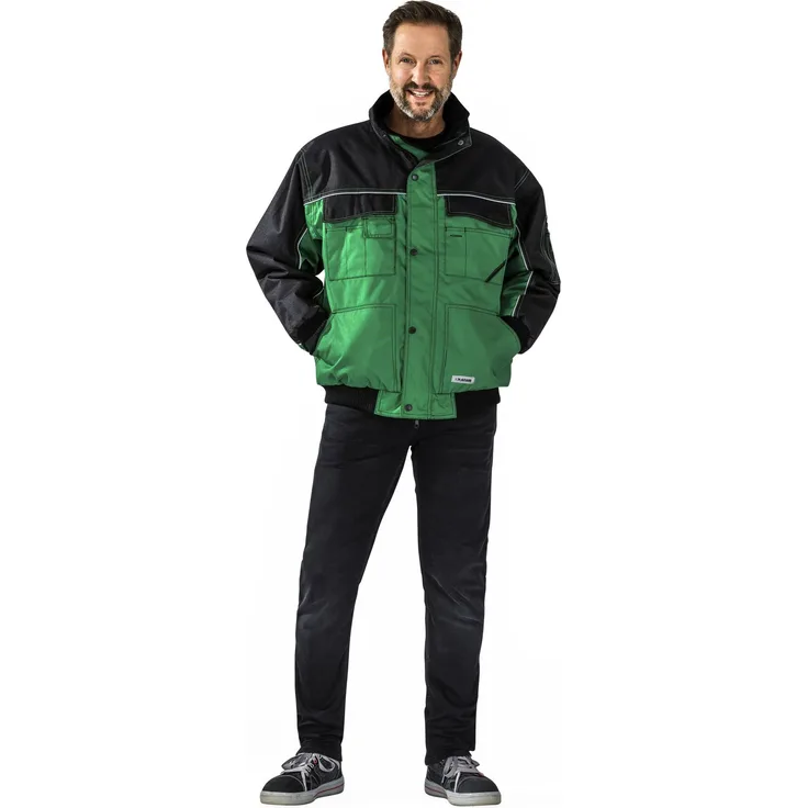 Outdoor Dust Blouson farngrün/schwarz Größe M