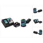 Makita DBO180RM1 Akku Exzenterschleifer 18 V 125 mm + 1x Akku 4,0 Ah + Ladegerät