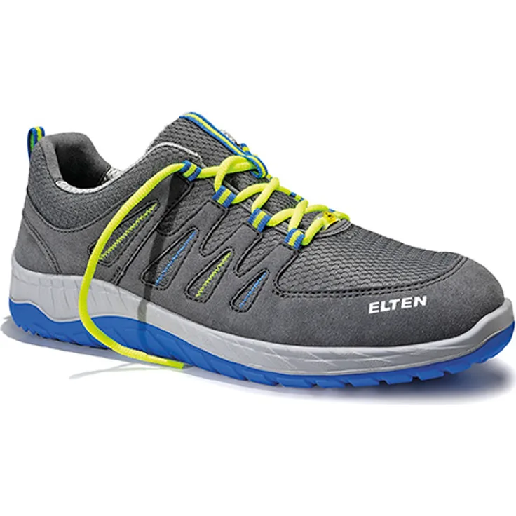 Sicherheitshalbschuh MADDOX grey-blue Low ESD S1P, Gr. 48