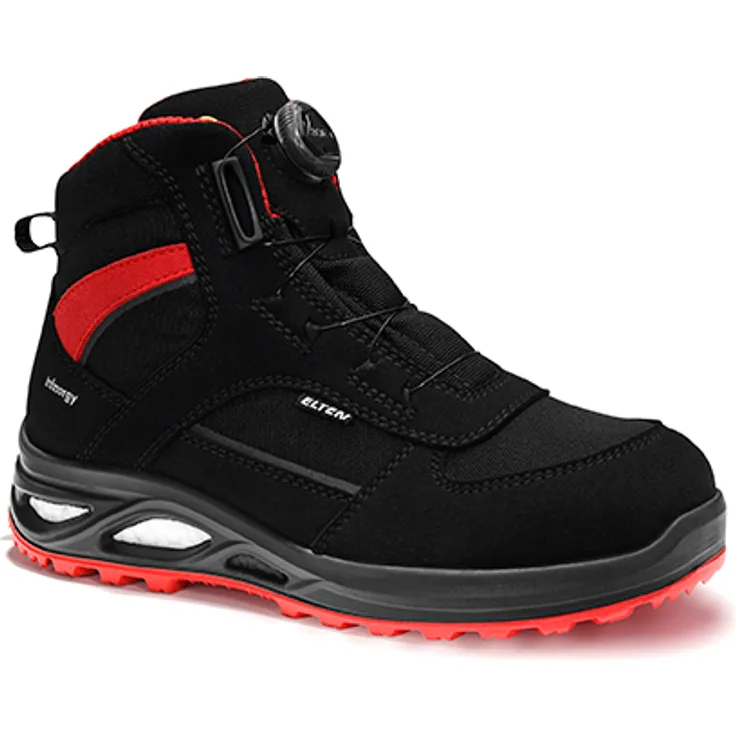 Damen-Sicherheitsstiefel HANNAH XXTL BOA® black-red Mid ESD S3, Gr. 37