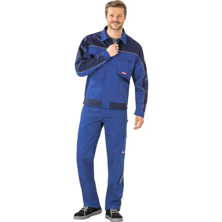 Highline Bundjacke kornblau/marine/zink Größe 46