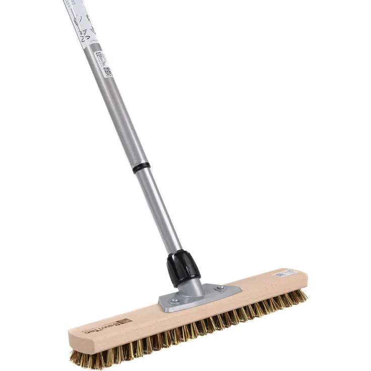 BawiTec Badewien Großraumschrubber UnionMix-hart 40cm mit Telskopstiel