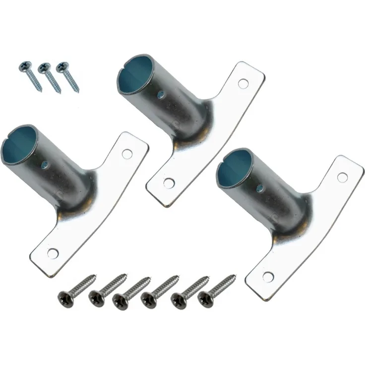 BawiTec Badewien 3er-Set Metall-Stielhalter, für Stiel Ø 28mm