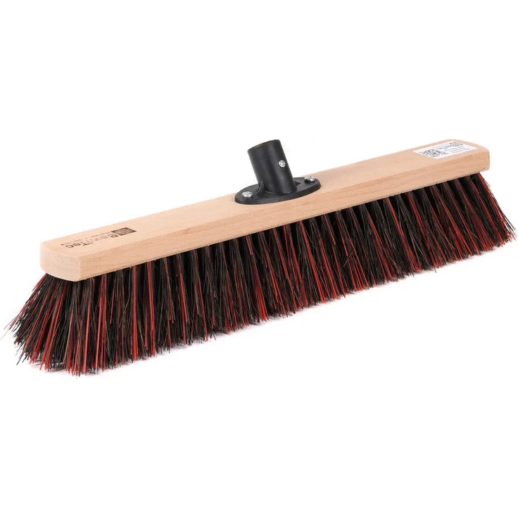 BawiTec Badewien Straßenbesen ArengaMix mit Kunststoffhalter 40 cm