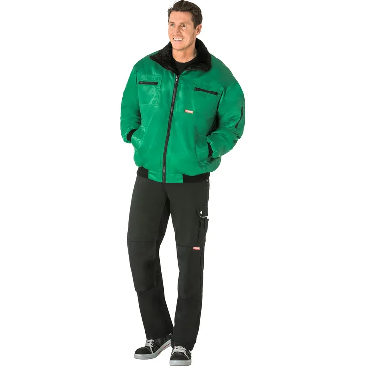 Outdoor Gletscher Piloten Jacke grün Größe XL