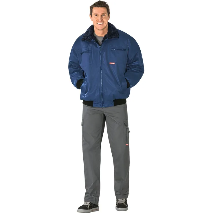 Outdoor Gletscher Piloten Jacke marine Größe XXL