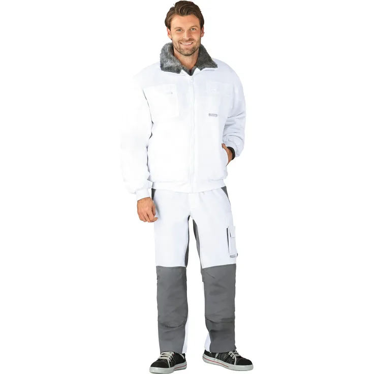Outdoor Gletscher Piloten Jacke weiß Größe XL