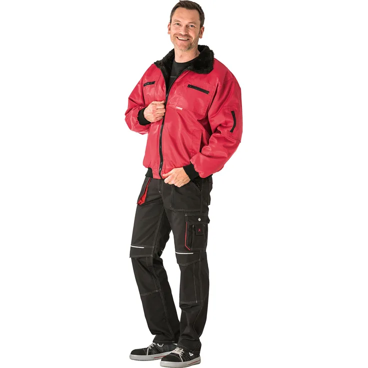Outdoor Gletscher Piloten Jacke rot Größe XXL