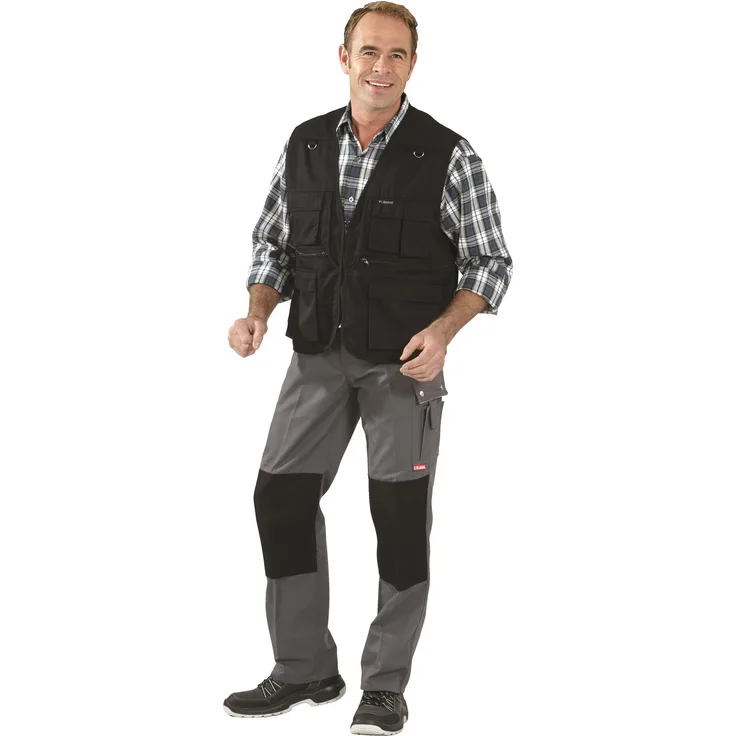 Outdoor Sommer Weste schwarz Größe XL