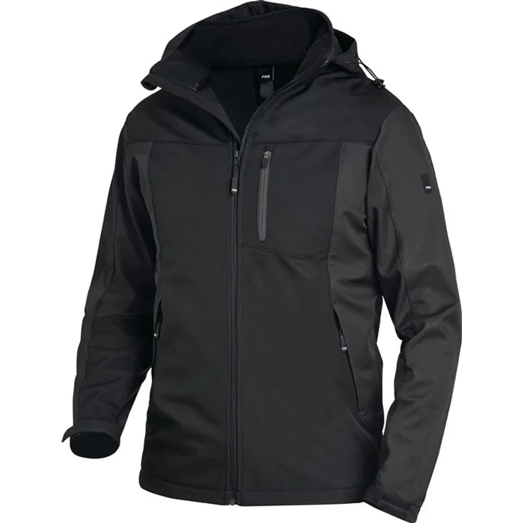 Softshelljacke JANNIK Gr.M anthrazit/schwarz