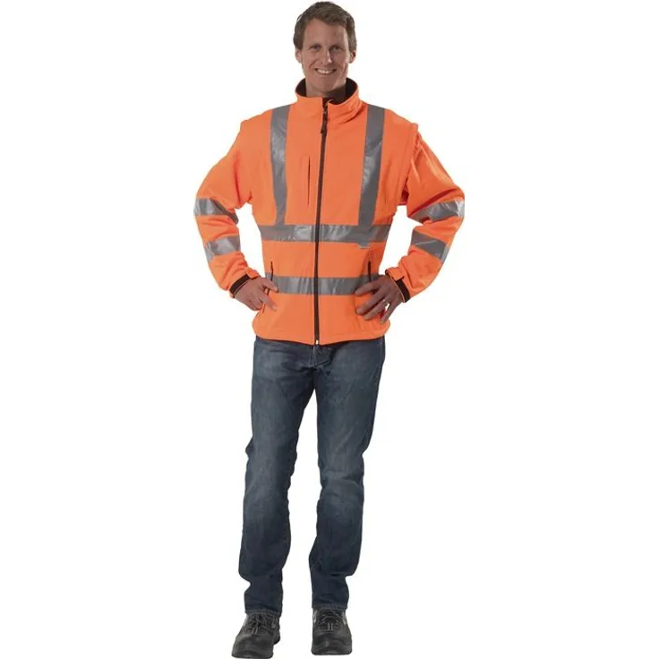 Warnschutz-Softshelljacke Gr.M orange PREVENT