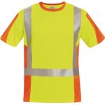 Warnschutz-T-Shirt Utrecht Gr.XXL gelb/orange ELYSEE