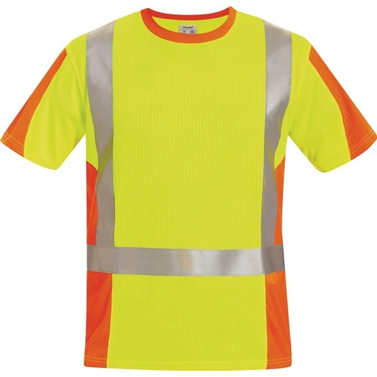 Warnschutz-T-Shirt Utrecht Gr.XXL gelb/orange ELYSEE – Bild 1