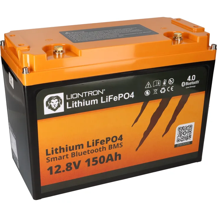 LIONTRON LiFePO4 Akku 12,8V 150Ah LX Smart BMS mit Bluetooth - Preisvergleich