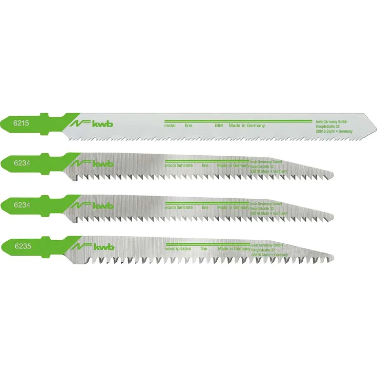 Einhell Stichsägen-Zubehör St-Sägebl.Set 4tg Ho-Met Akku