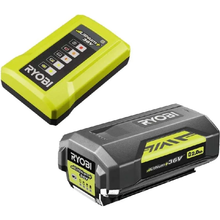 RYOBI RY36BC17A-120 36V Akku-Starterset mit 2 Ah Akku + Ladegerät