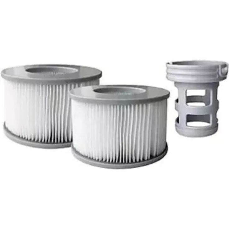 2x Ersatz-Wasserfilter-Kartusche + 1x  Adapter für ihren MSpa Whirlpool