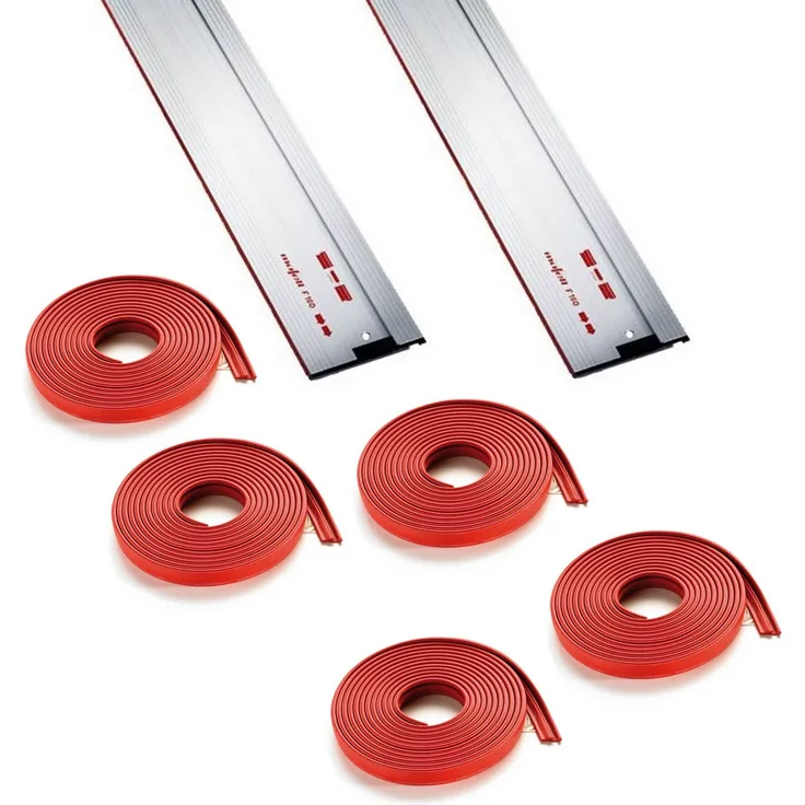 Mafell 2 Stück Führungsschiene F 160 + 5 Stück Spanreißschutz F-SS 3,4M 1P0287