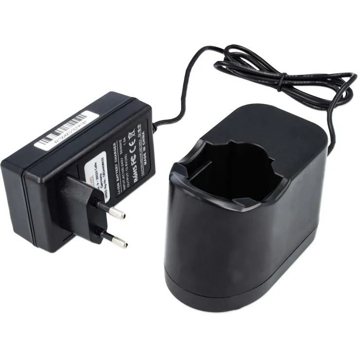 Ladegerät kompatibel mit Dremel Li-Ion Werkzeug-Akkus 8000-01, 8001-02, 855-02 - 12.6V 1.5A