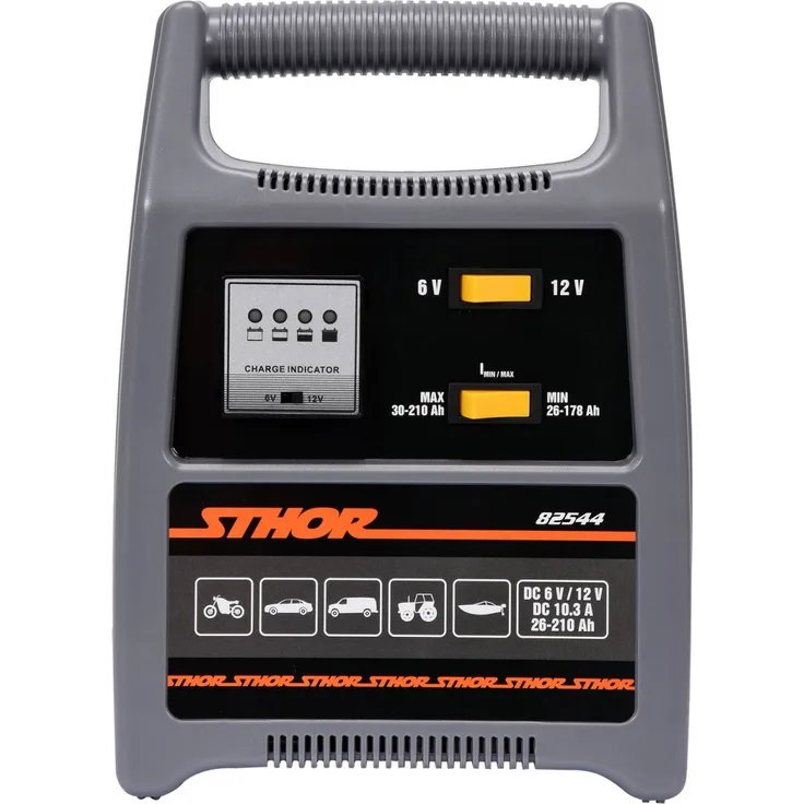 Sthor 6V-12V Batterieladegerät Automatik Batterielader 12A 210Ah - Preisvergleich