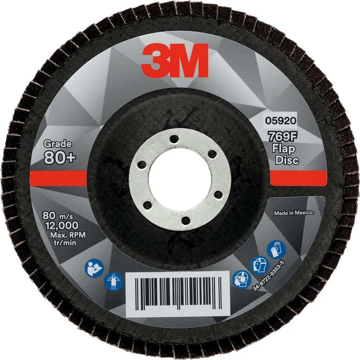 3M Fächerschleifscheibe 769F 125mm, K 40 gewölbt