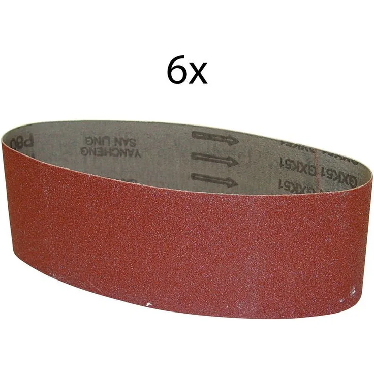 Güde Schleifband 76x533mm, K80 6 St. - 58305