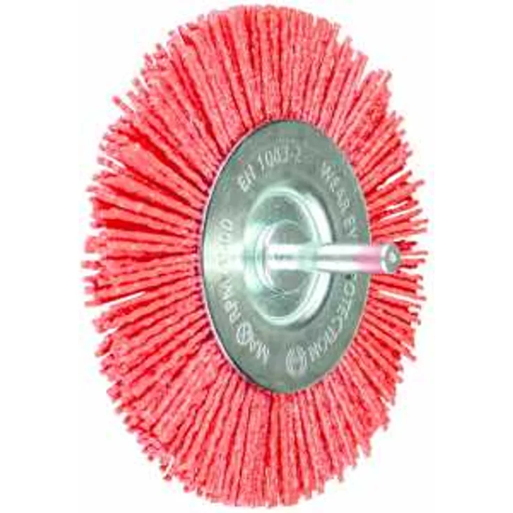 PFERD Rundbürste mit Schaft, ungezopft POS RBU 10010-6 RED 80 UNIVERSAL (1)