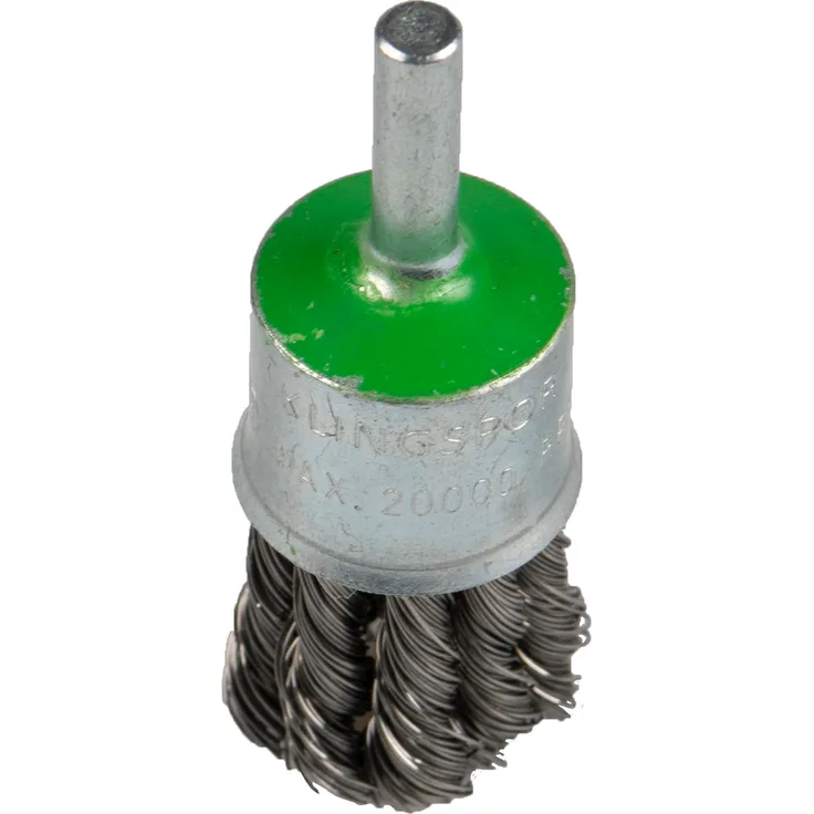 KLINGSPOR Pinselbürste gezopft Anzahl Reihen 1 30x6mm 0,35 Edelstahl