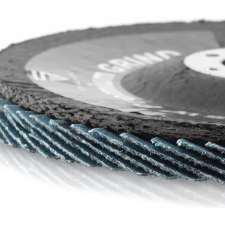 STAHLWERK PREMIUM GRIND P40 Fächer- und Lamellenscheibe Schleifscheibe Ø125 mm zum Schleifen und Entgraten Praktisches 10er Set