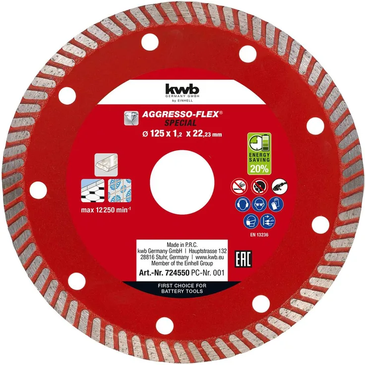 Einhell Winkelschleifer-Zubehör DIA-Trennsch dünn 125x1,2