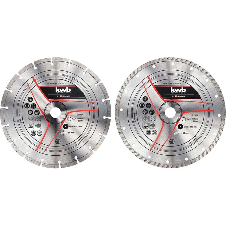 Einhell Winkelschleifer-Zubehör DIA-Trennsch-Set 230mm 2-tlg.