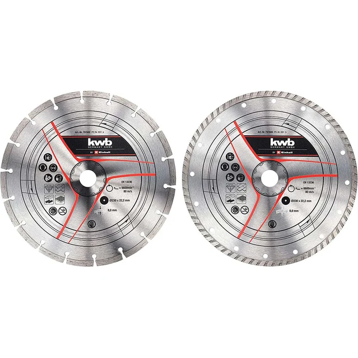 Einhell Winkelschleifer-Zubehör DIA-Trennsch-Set 230mm 2-tlg.