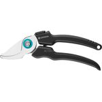 GARDENA EcoLine Gartenschere, schwarz-türkis, Bypass