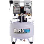 Implotex 850W Silent Flüsterkompressor Druckluftkompressor nur 55dB leise ölfrei flüster Kompressor