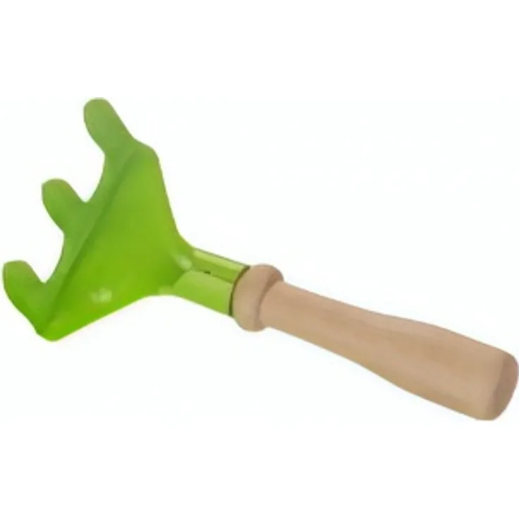 Handrechenholz klar 15 cm grün