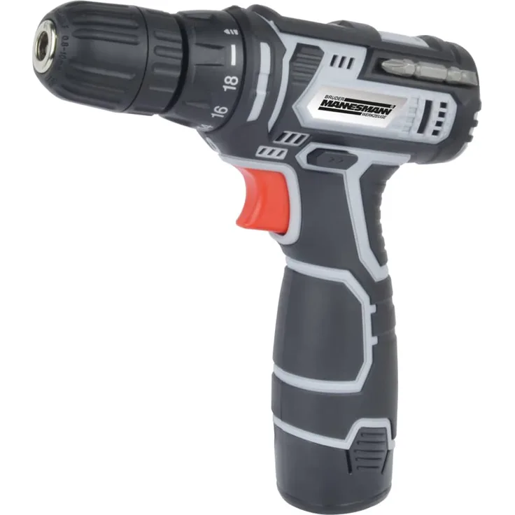 Brüder Mannesmann Akku-Bohrschrauber 12V 1,3 Ah