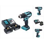 Makita DDF485RT Akku Bohrschrauber 18 V 50 Nm Brushless + 2x Akku 5,0 Ah + Ladegerät