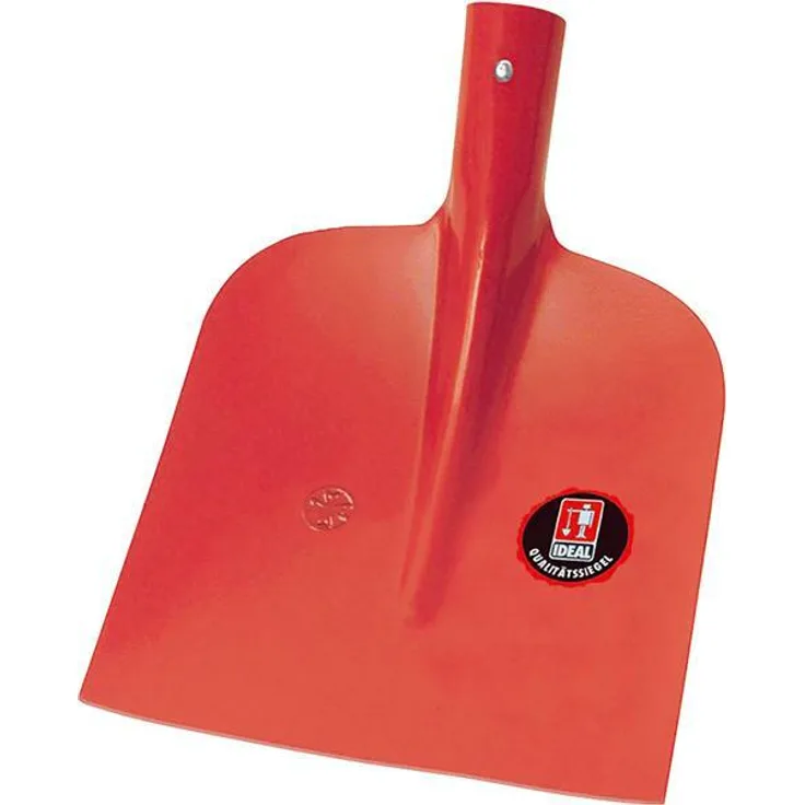IDEALSPATEN Holsteiner Schaufel Gr.1 rot, 1-2 gehoben, ohne Stiel