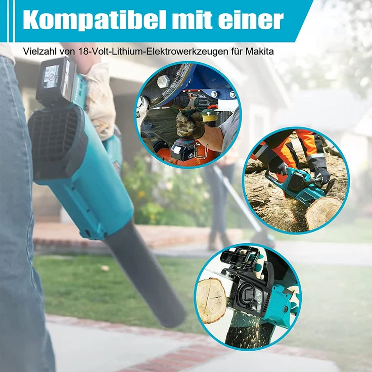 Makita BL1850 Akku Li-Ion 18V LXT, 5 Ah, 1 x Akku, ohne Ladestandsanzeige, ohne Ladegerät – Bild 4