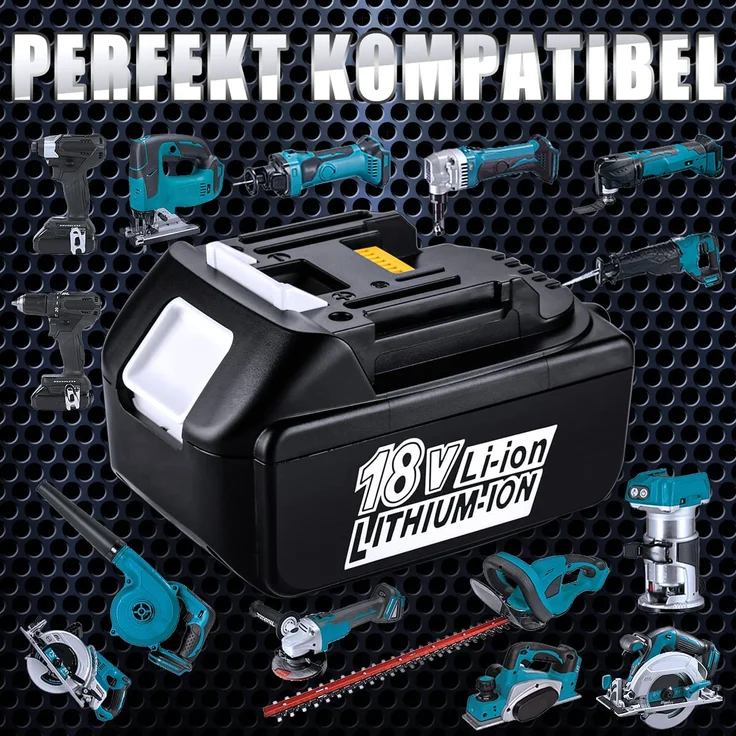 Makita BL1850B Akku Li-Ion 18V LXT, 5 Ah, 1 x Akku mit Ladestandsanzeige, ohne Ladegerät – Bild 4