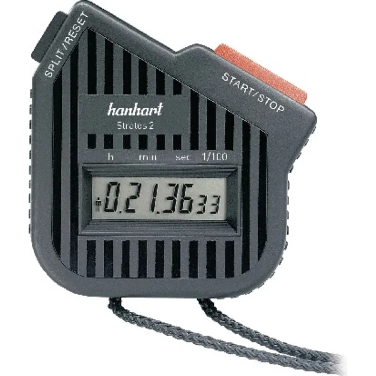 Stoppuhr Stratos 2 1/100 Sek.dig.HANHART